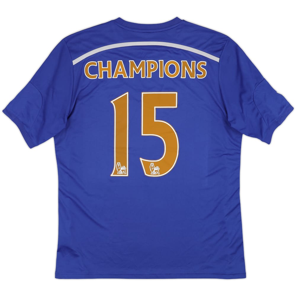 2014-15 Chelsea Home Shirt Champions #15 - 8/10 - (XL)