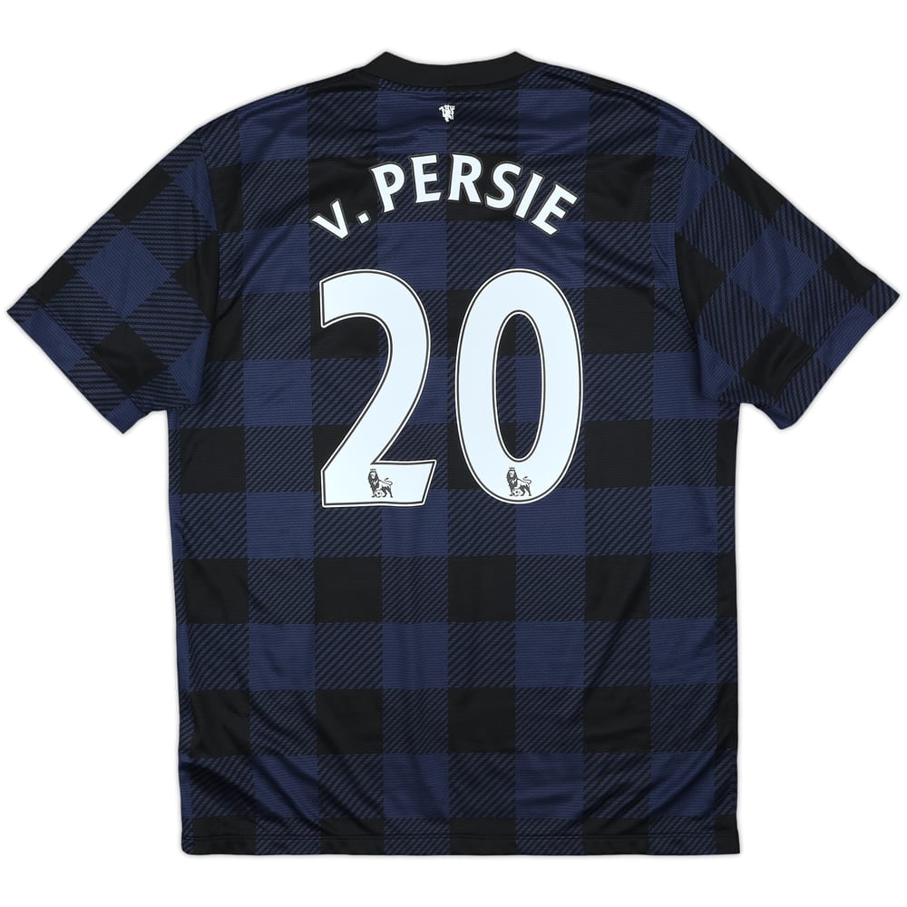 2013-14 Manchester United Away Shirt v.Persie #20 - 8/10 - (L)
