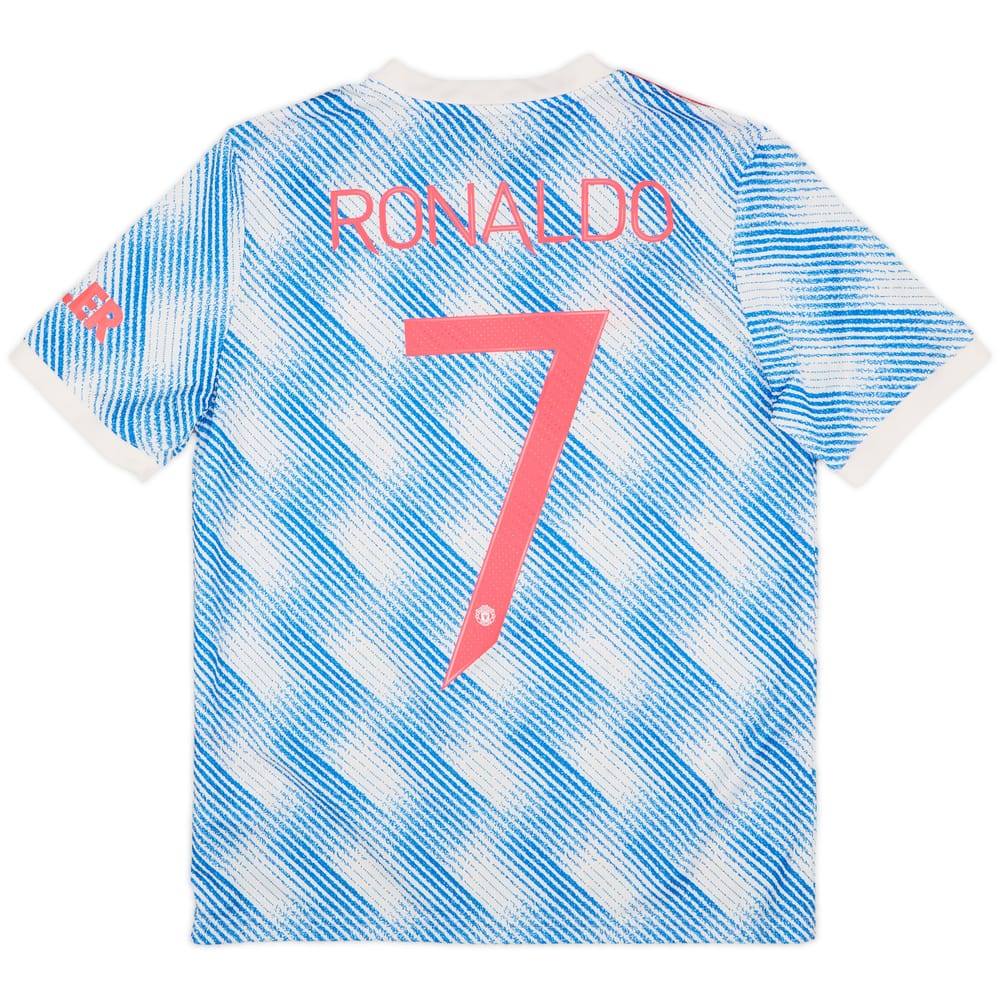 2021-22 Manchester United Away Shirt Ronaldo #7 - 9/10 - (L.Boys)