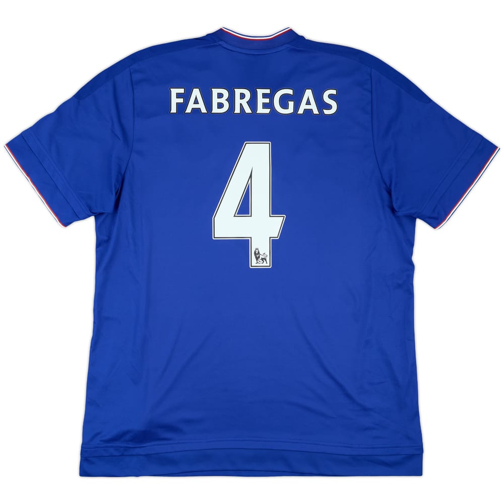 2015-16 Chelsea Home Shirt Fabregas #4 - 8/10 - (XL)
