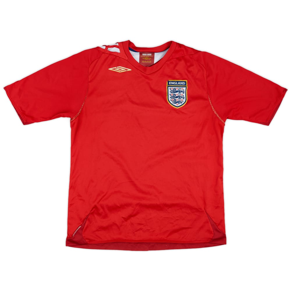2006-08 England Away Shirt - 5/10 - (L)
