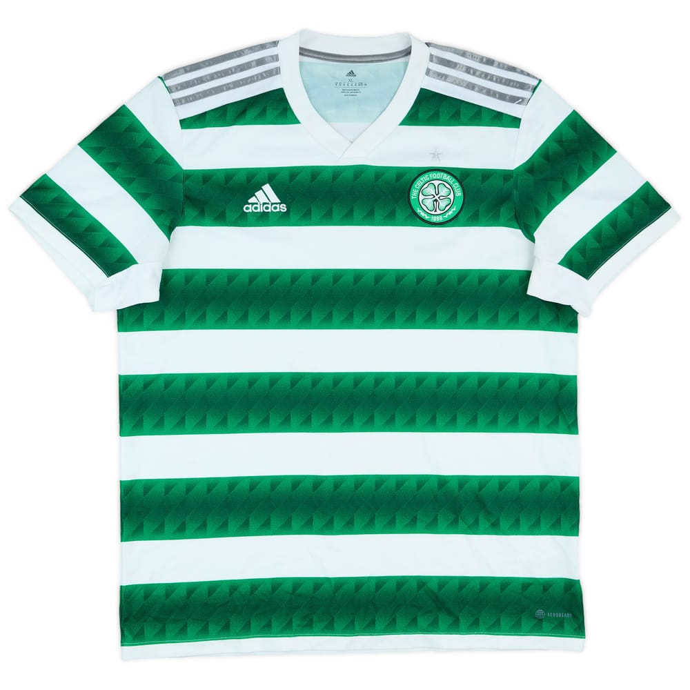 2022-23 Celtic Home Shirt - 9/10 - (XL)