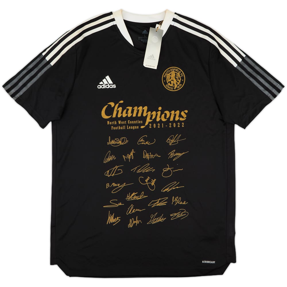 2021-22 Macclesfield 'Squad Signed' Third Shirt (L)