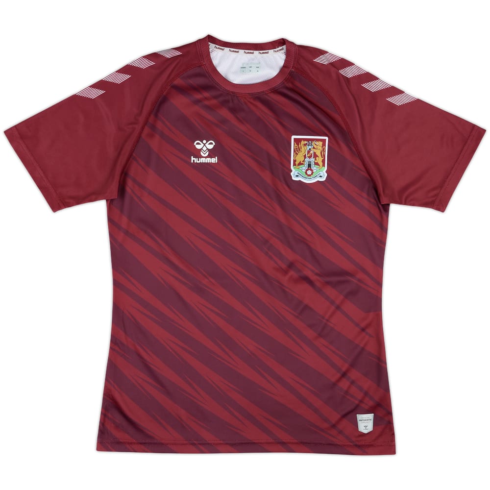 2021-22 Northampton Hummel Training Shirt - 10/10 - (S)