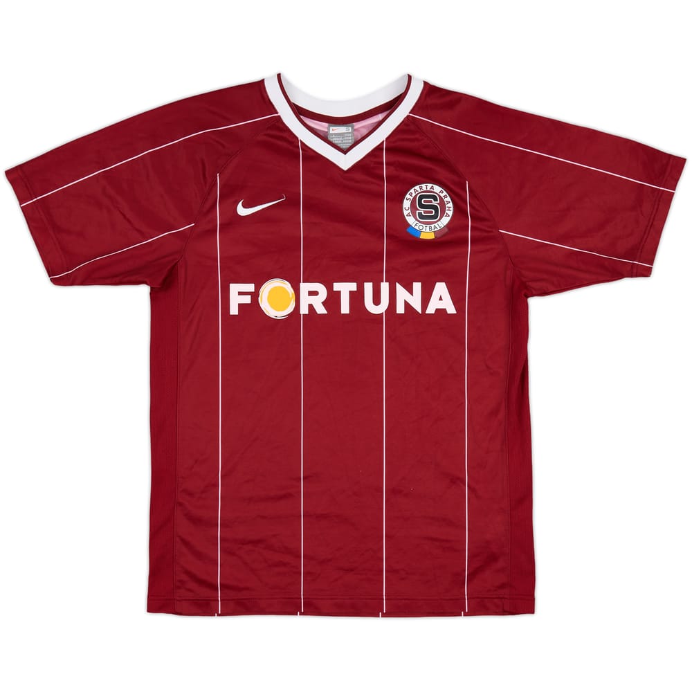 2007-08 Sparta Prague Home Shirt - 6/10 - (S)