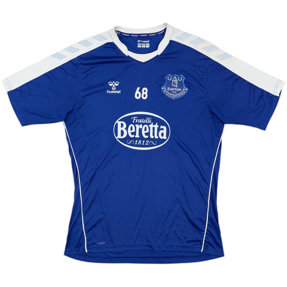 2020-21 Everton Player Issue Hummel Training Shirt #68 - 8/10 - (M)