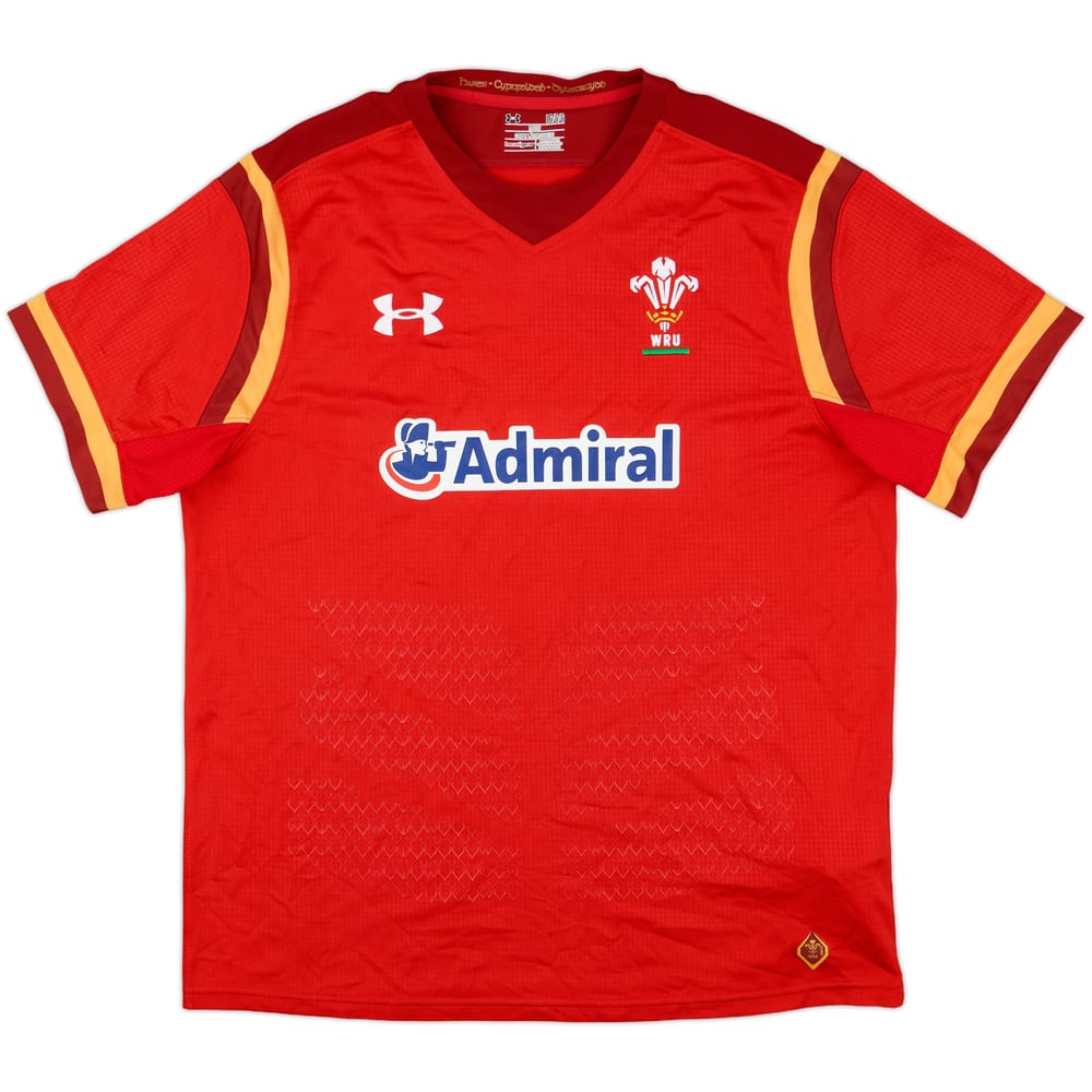 2015-16 Wales Rugby Home Shirt - 10/10 - (L)