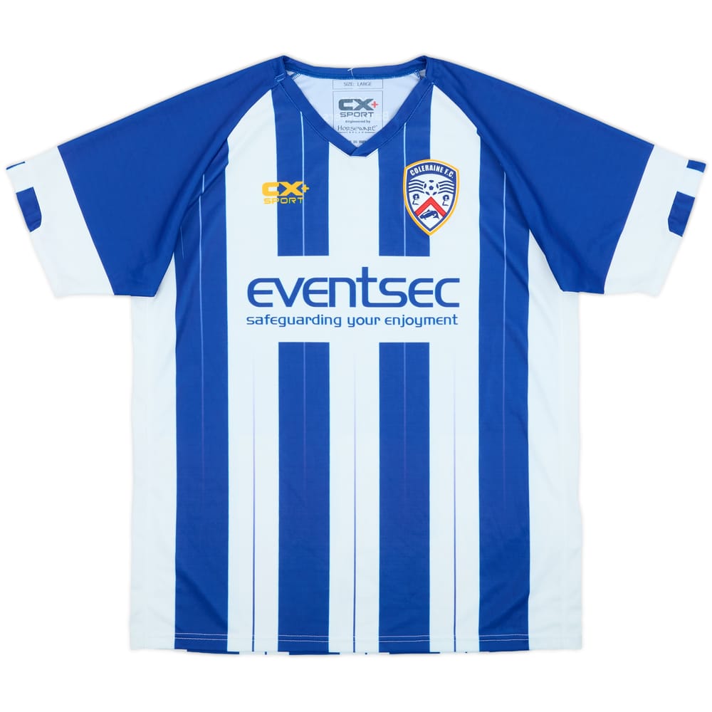 2017-19 Coleraine Home Shirt - 8/10 - (L)