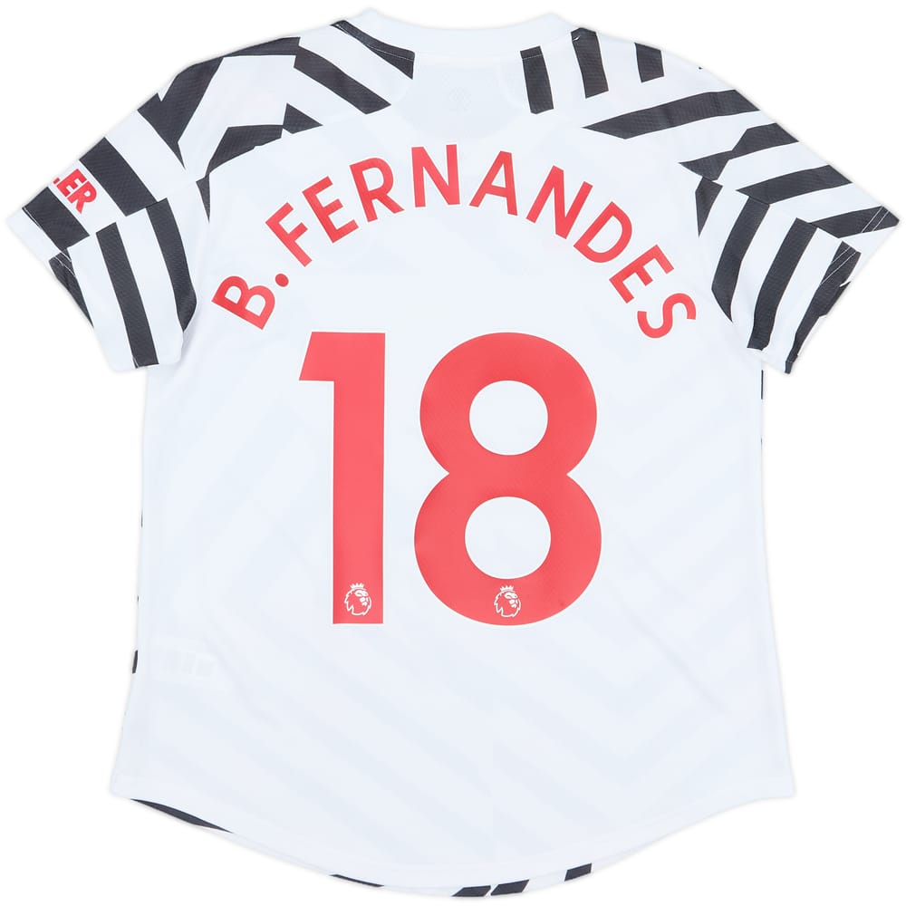 2020-21 Manchester United Third Shirt B.Fernandes #18 - 9/10 - (Women's M)