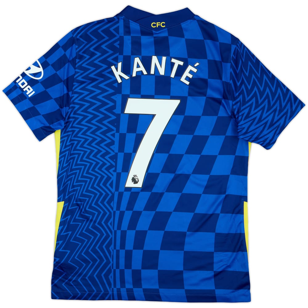 2021-22 Chelsea Home Shirt Kante #7 - 10/10 - (M)
