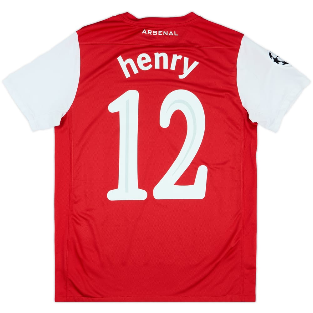 2011-12 Arsenal Home Shirt Henry #12 - 8/10 - (XL.Boys)