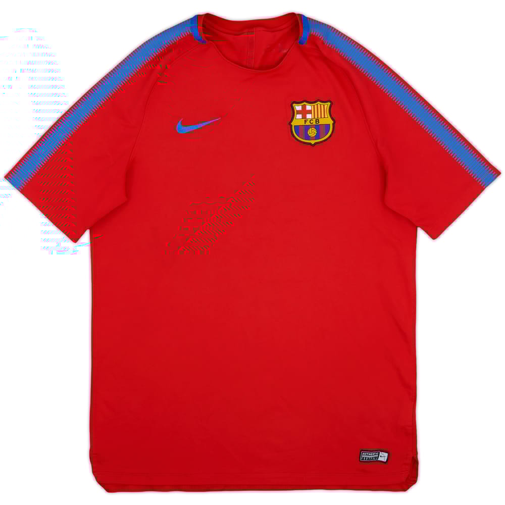 2017-18 Barcelona Nike Training Shirt - 5/10 - (L)