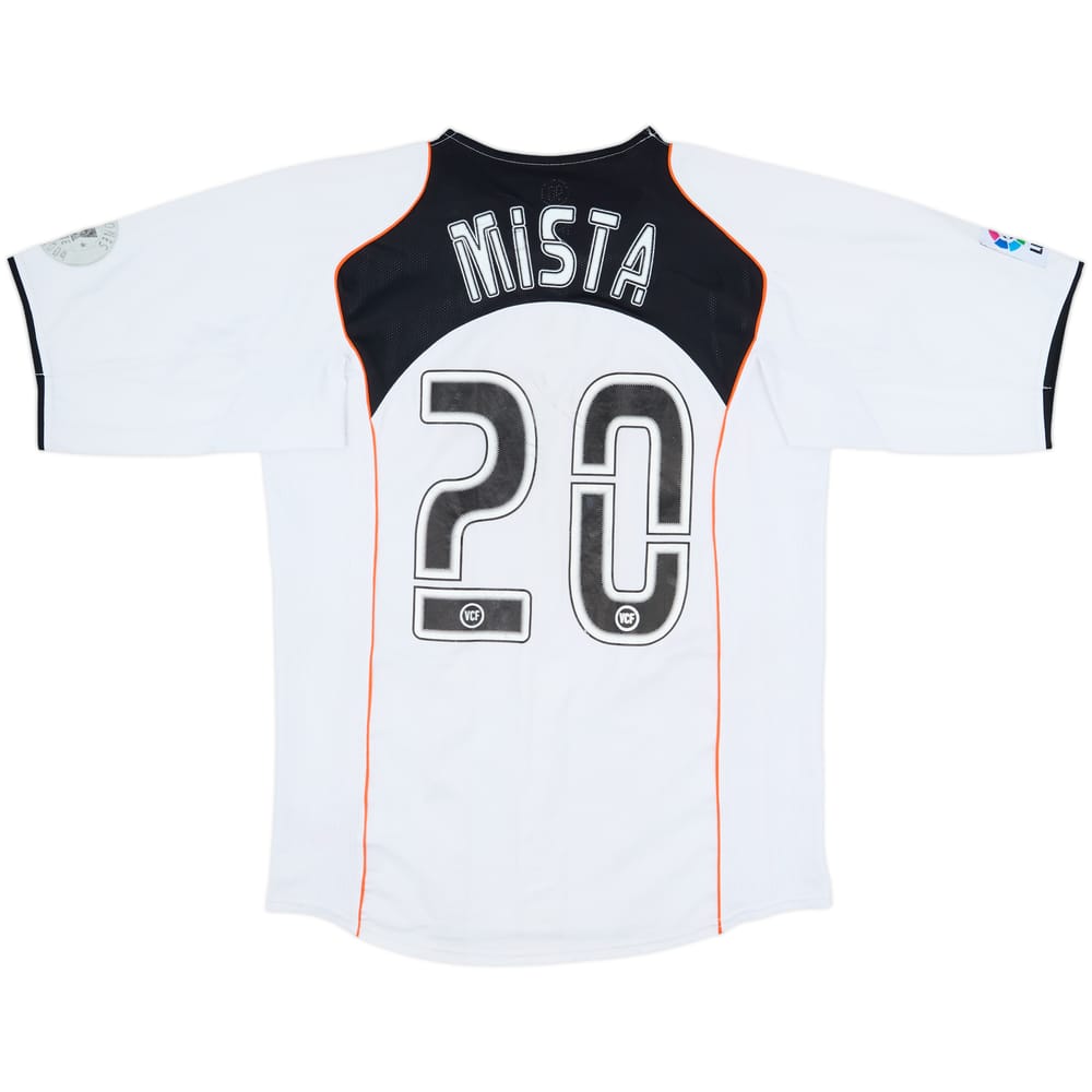 2004-05 Valencia Home Shirt Mista #20 - 5/10 - (M)