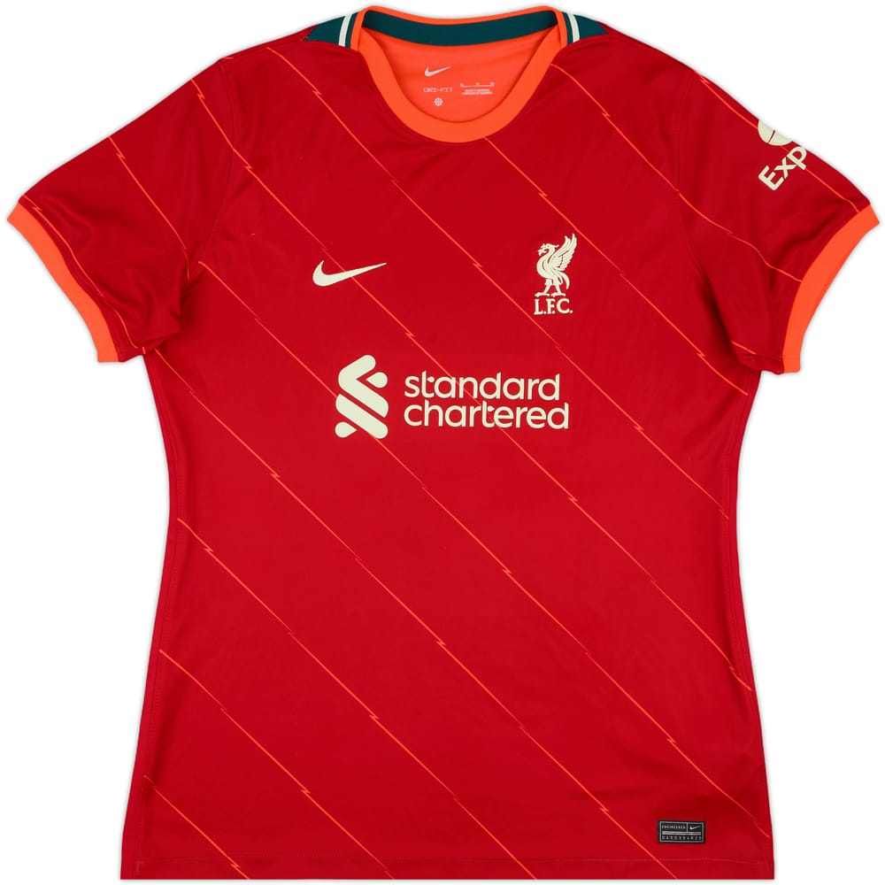 2021-22 Liverpool Home Shirt - 9/10 - (Women's XL)
