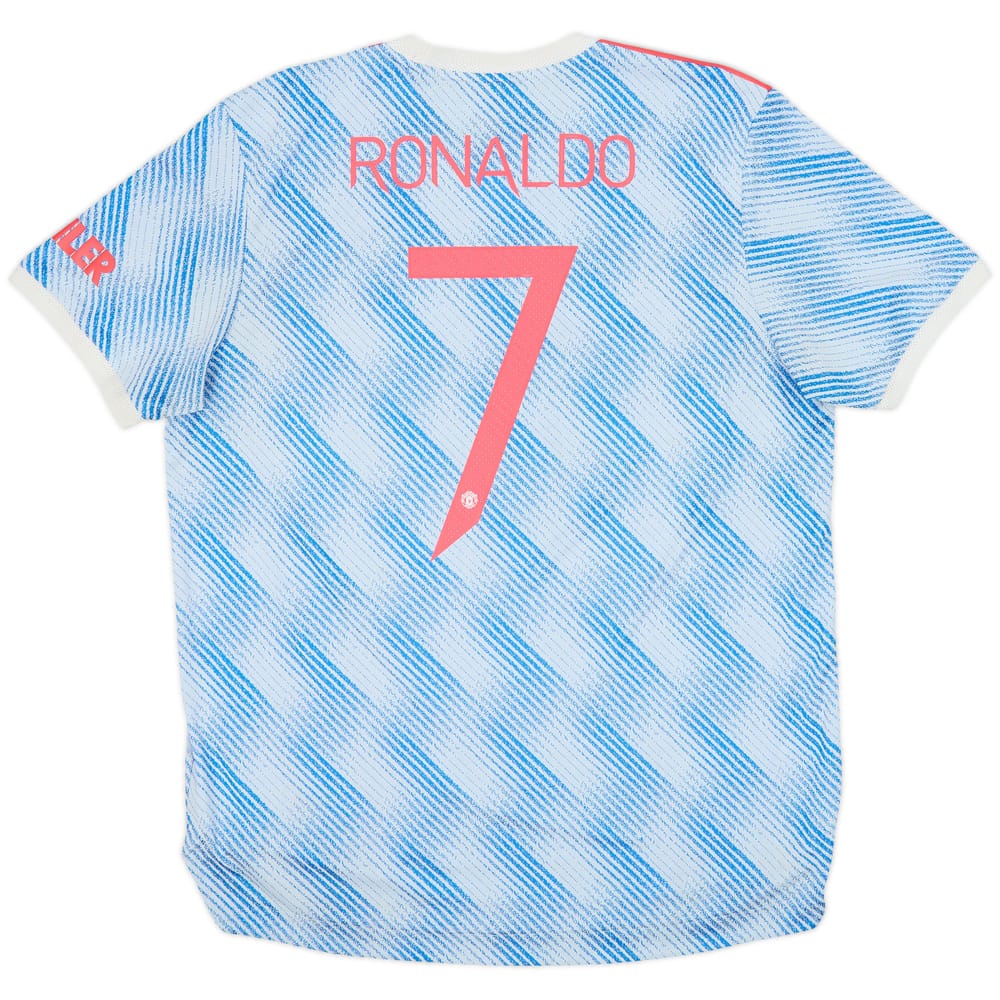 2021-22 Manchester United Authentic Away Shirt Ronaldo #7 - 8/10 - (XL)