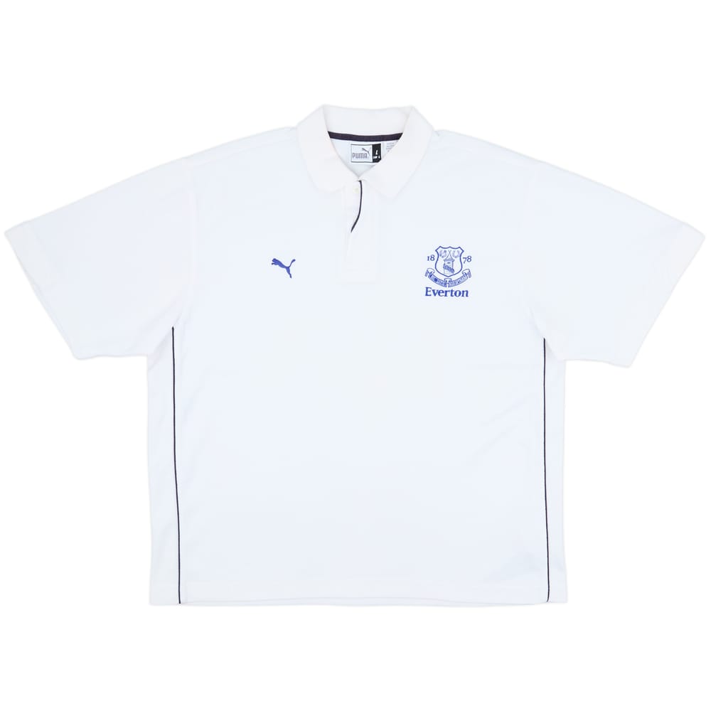 2001-02 Everton Puma Polo Shirt - 9/10 - (L)