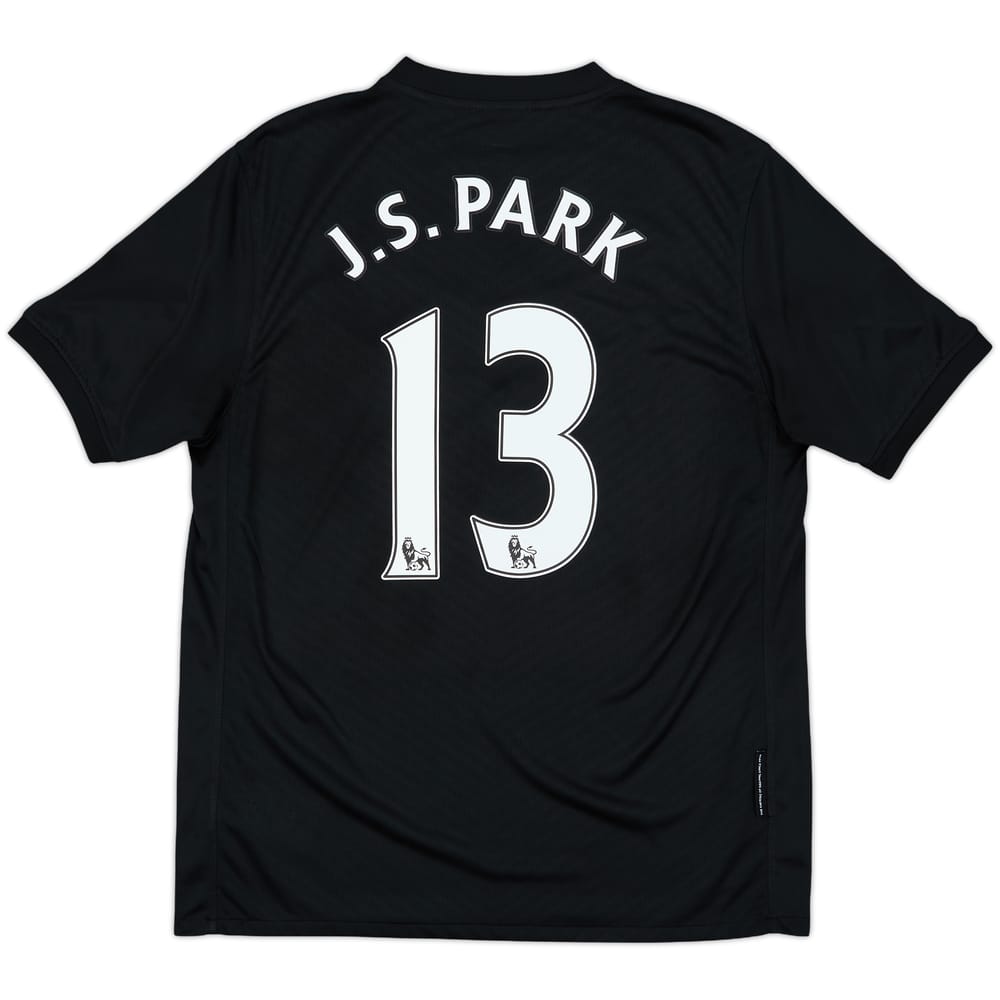 2009-10 Manchester United Away Shirt J.S.Park #13 - 6/10 - (M)