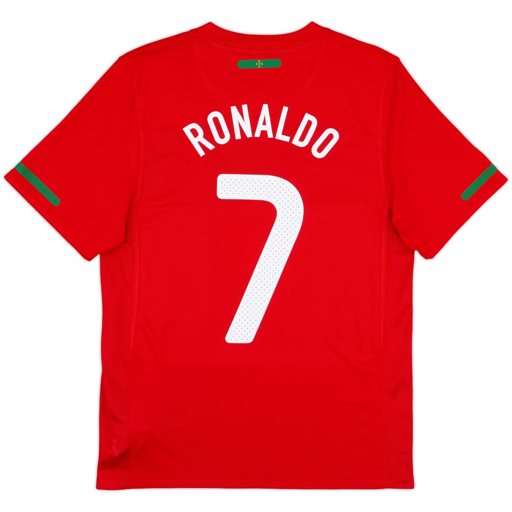 2010-11 Portugal Home Shirt Ronaldo #7 - 10/10 - (S)