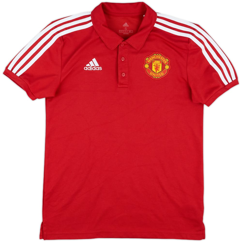 2020-21 Manchester United adidas Polo Shirt - 9/10 - (S)