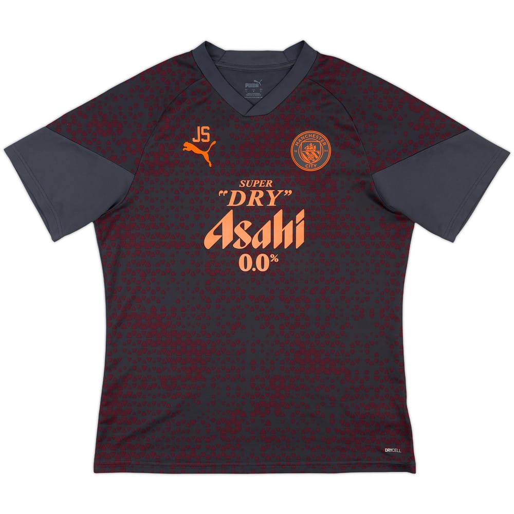 2023-24 Manchester City Puma Staff Issue Training Shirt JS - 9/10 - (L)