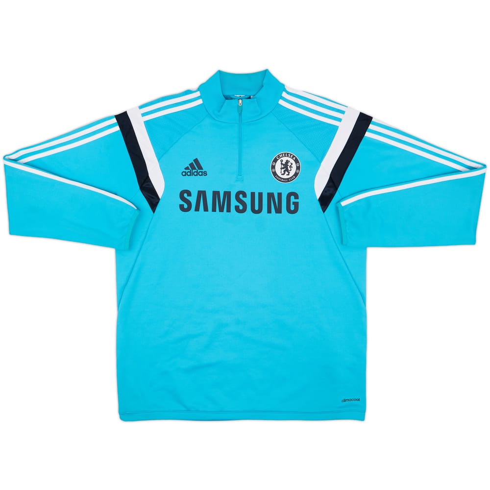 2014-15 Chelsea adidas 1/4 Zip Drill Top - 7/10 - (L)