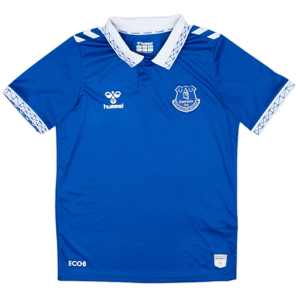 2023-24 Everton Home Shirt - 10/10 - (L.Boys)