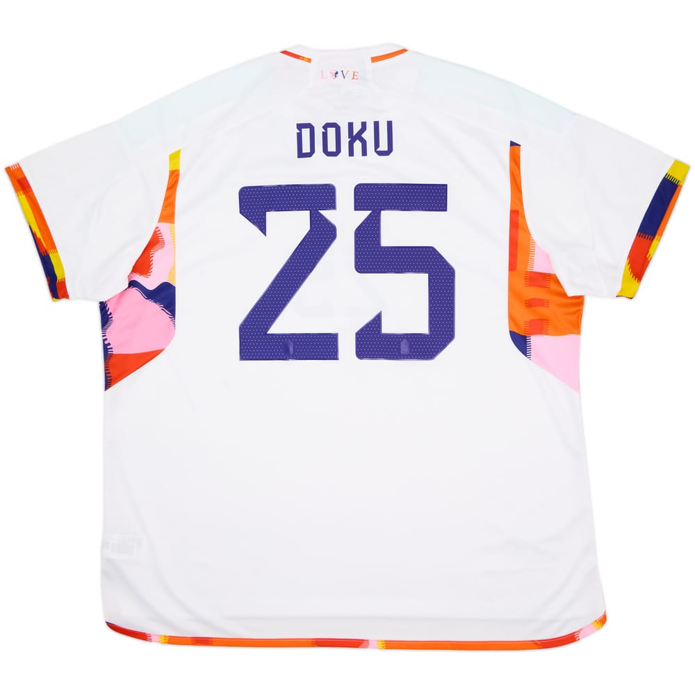2022-23 Belgium Away Shirt Doku #25 (3XL)