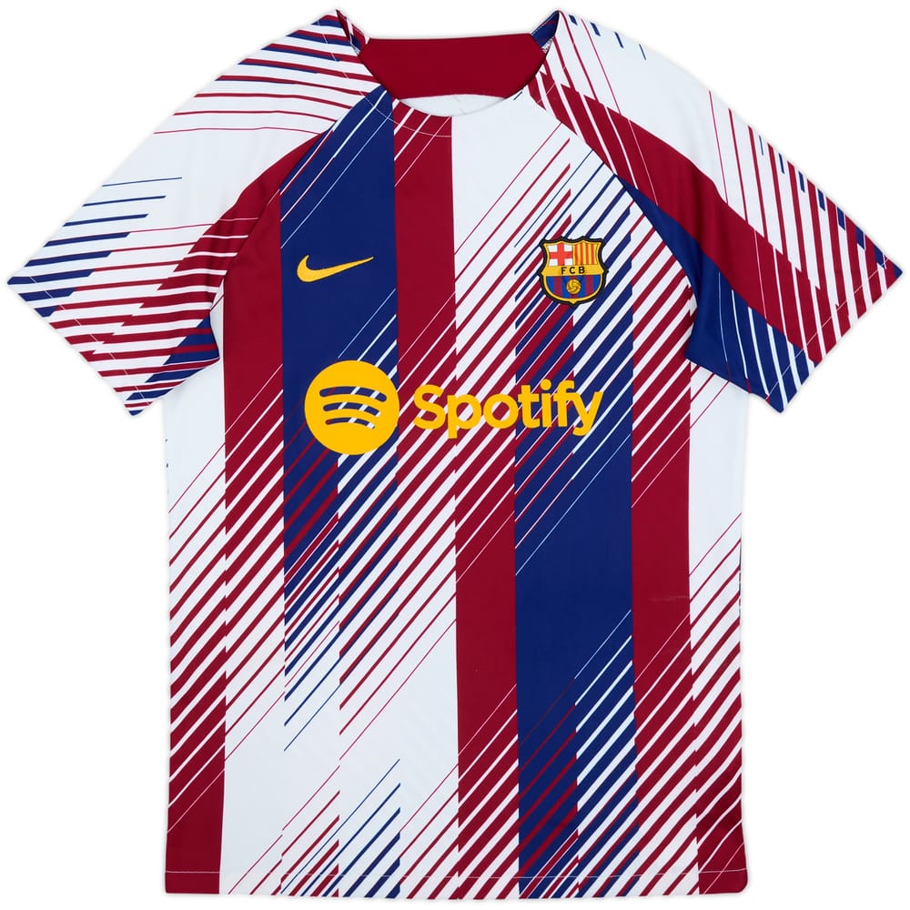 2023-24 Barcelona Nike Training Shirt - 9/10 - (M)