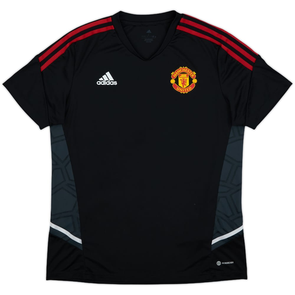 2021-22 Manchester United adidas Training Shirt - 10/10 - (L)