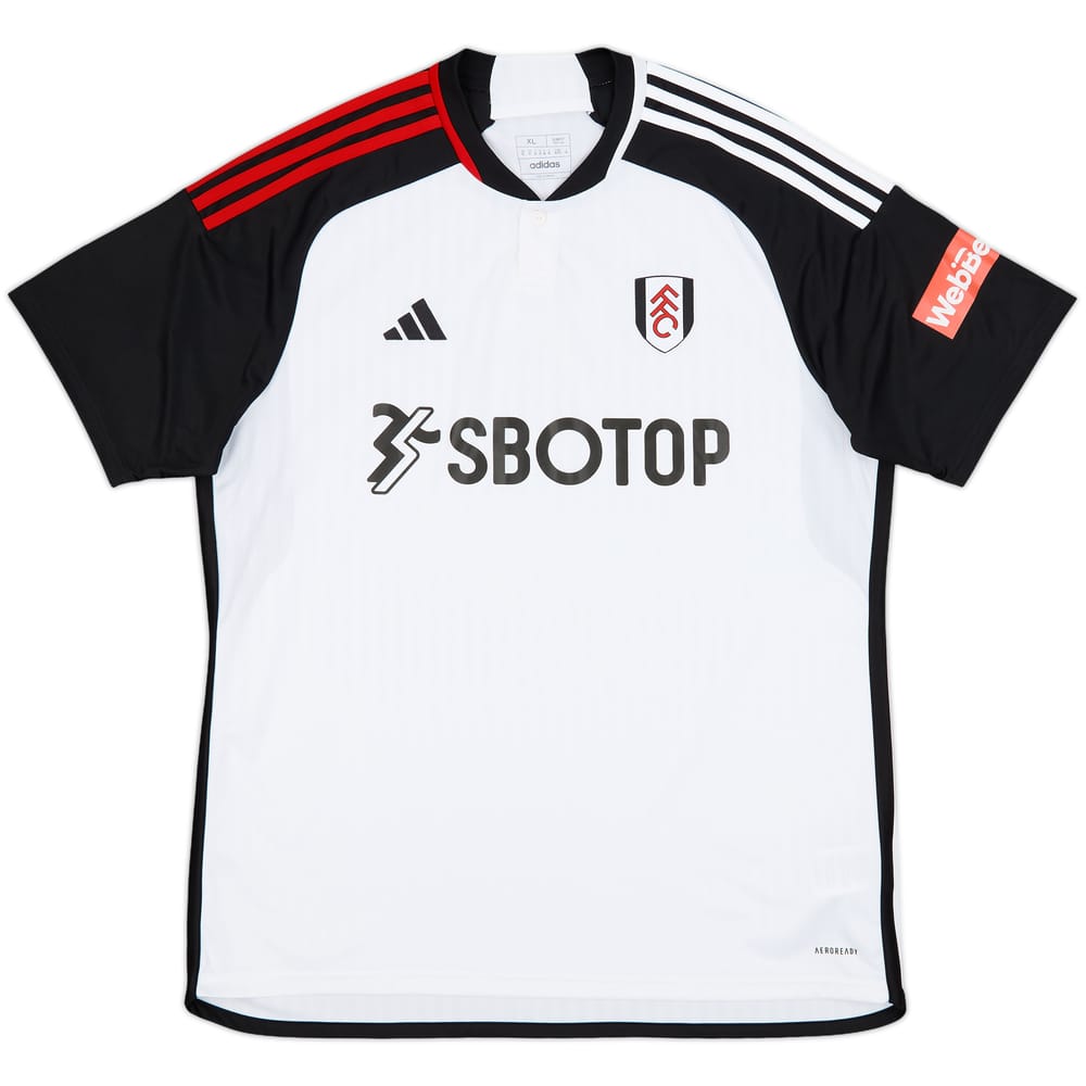2023-24 Fulham Home Shirt Muniz #19 - 9/10 - (XL)