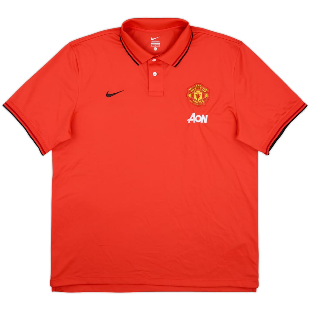 2014-15 Manchester United Nike Polo Shirt - 10/10 - (XL)