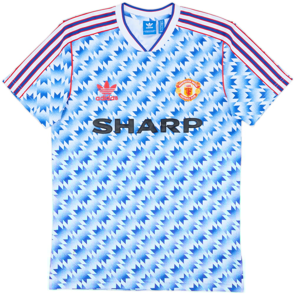 2017-18 Manchester United Retro '1990' adidas Shirt - 5/10 - (M)