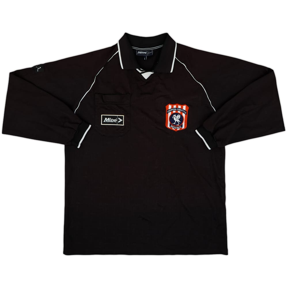 2000s Liverpool FA Mitre Referee L/S Shirt - 9/10 - (L)