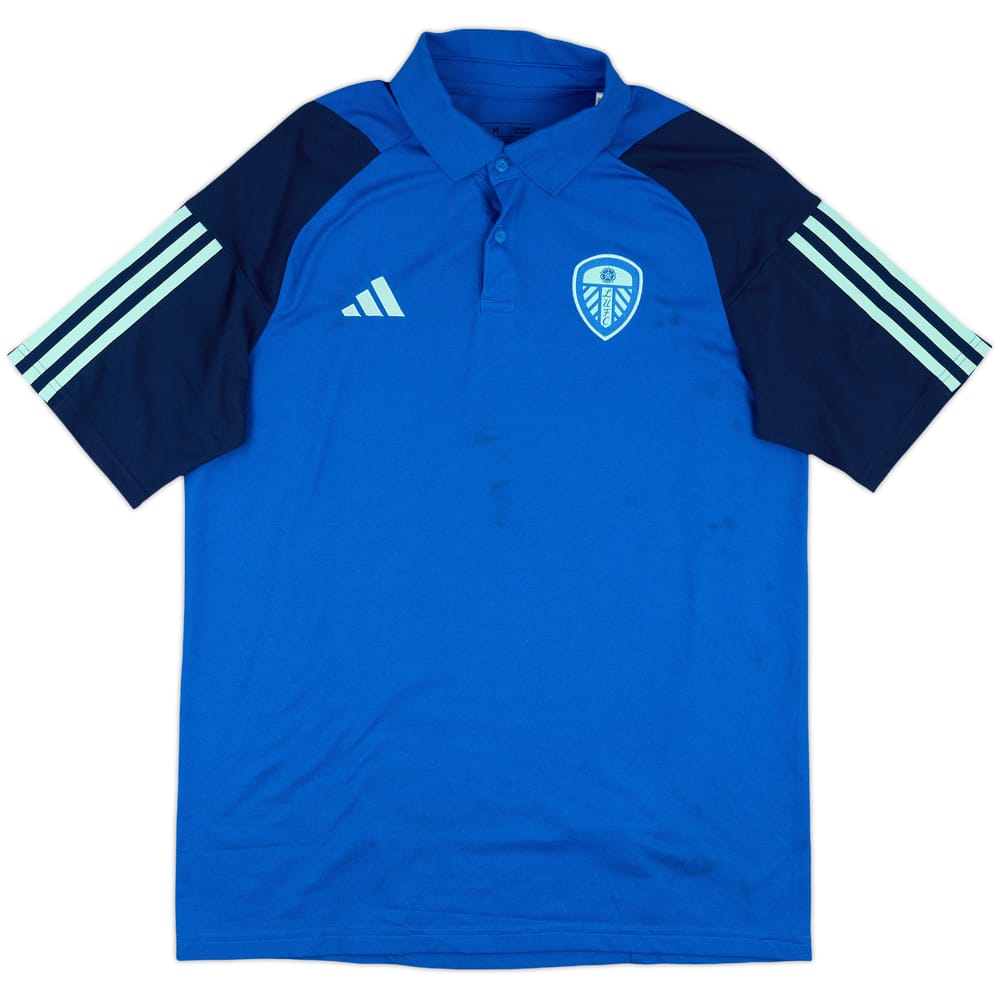 2023-24 Leeds United adidas Polo Shirt - 5/10 - (M)