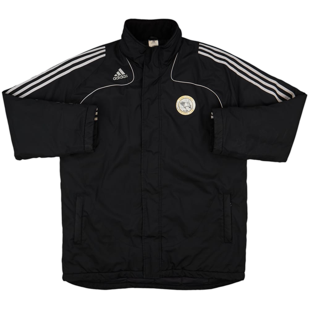 2007-09 Derby County adidas Padded Bench Coat - 5/10 - (L)