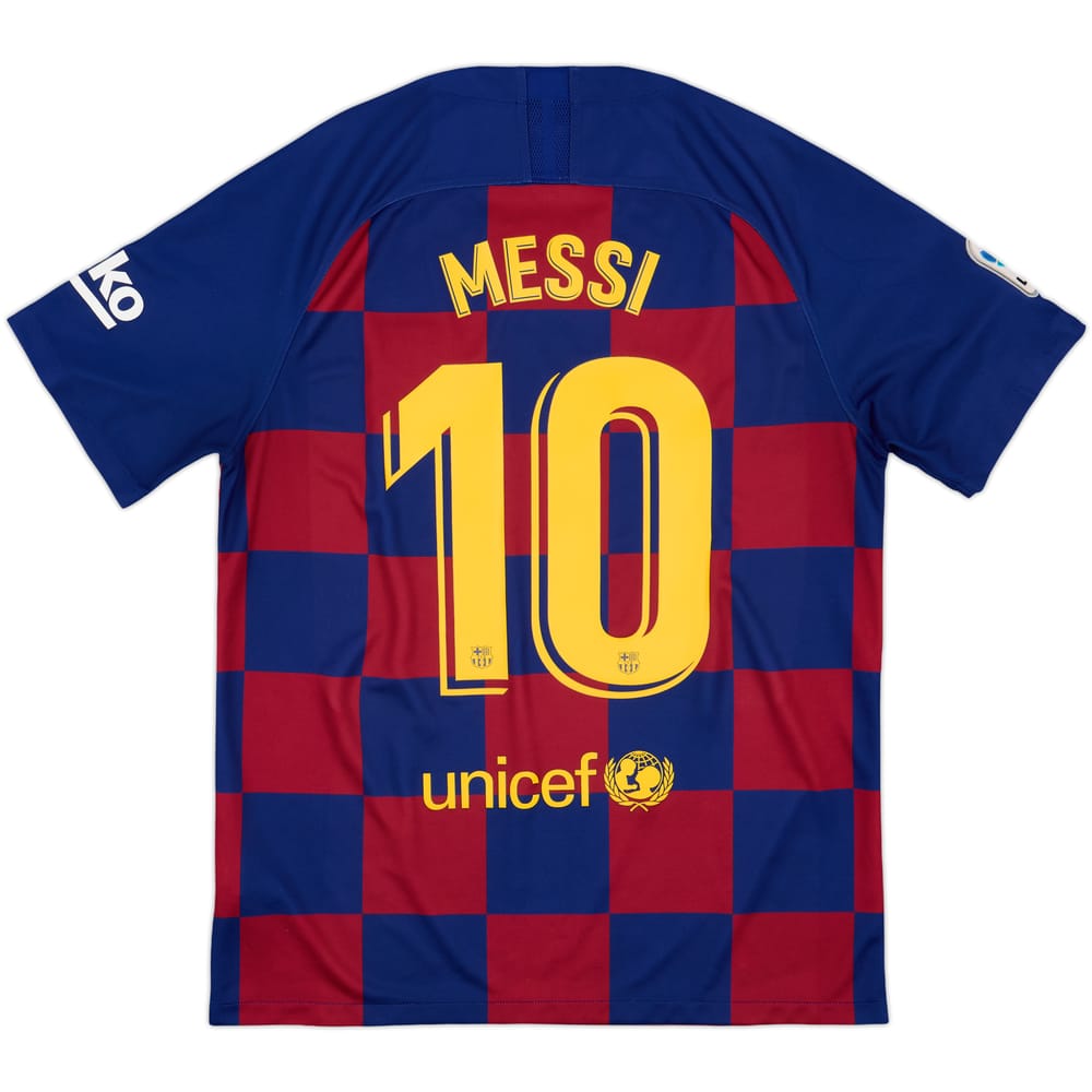2019-20 Barcelona Home Shirt Messi #10 - 8/10 - (L)