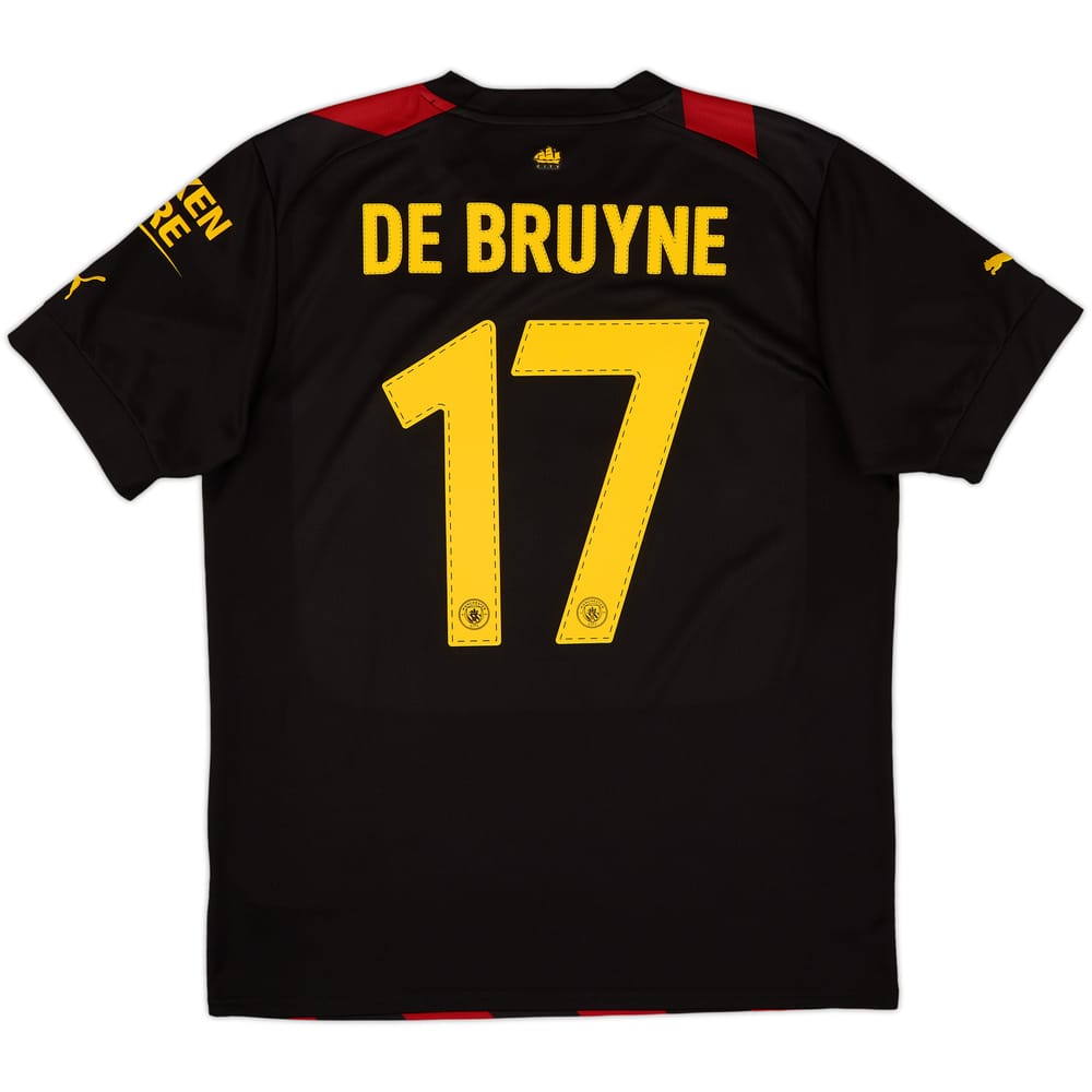 2022-23 Manchester City Away Shirt De Bruyne #17 - 10/10 - (L)