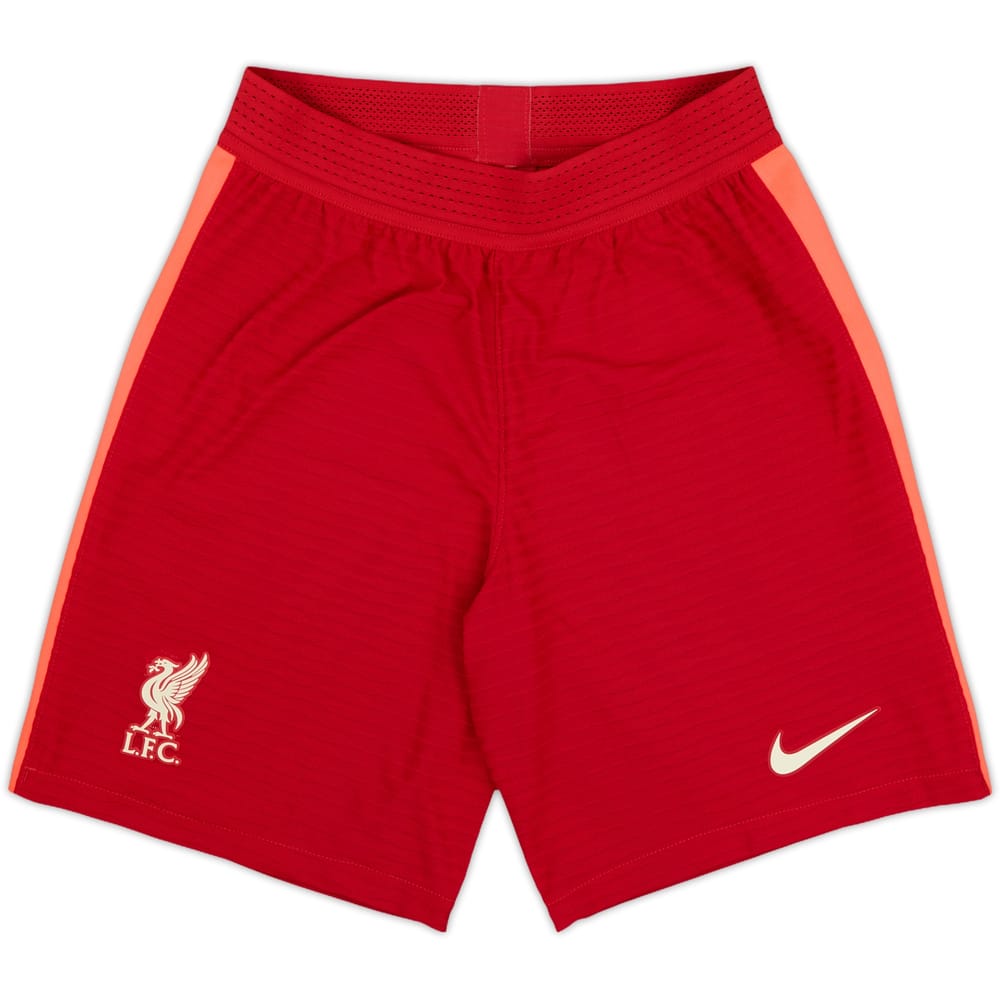 2021-22 Liverpool Authentic Home Shorts - 9/10 - (S)
