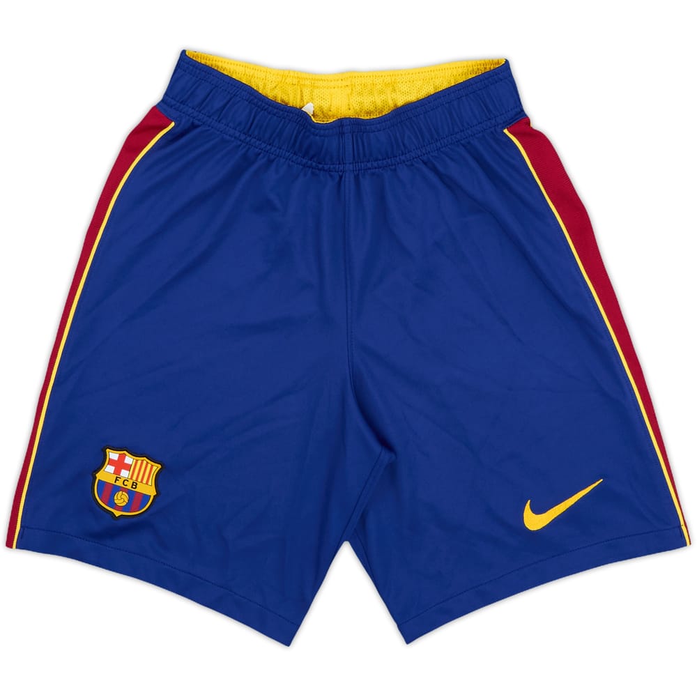2020-21 Barcelona Home Shorts - 9/10 - (XS)