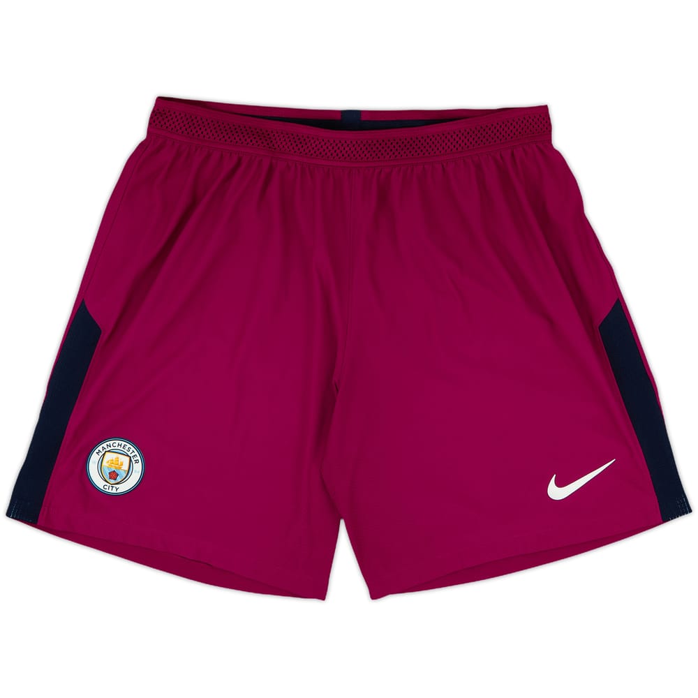 2017-18 Manchester City Authentic Away Shorts - 10/10 - (XL)