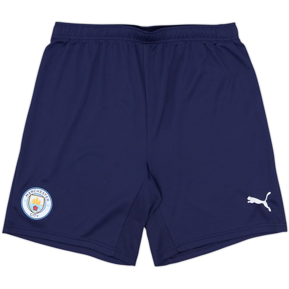 2021-22 Manchester City Third Shorts - 9/10 - (L)