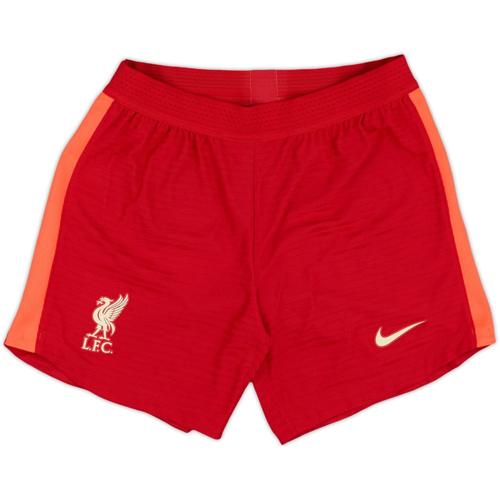 2021-22 Liverpool Authentic Home Shorts - 9/10 - (S)