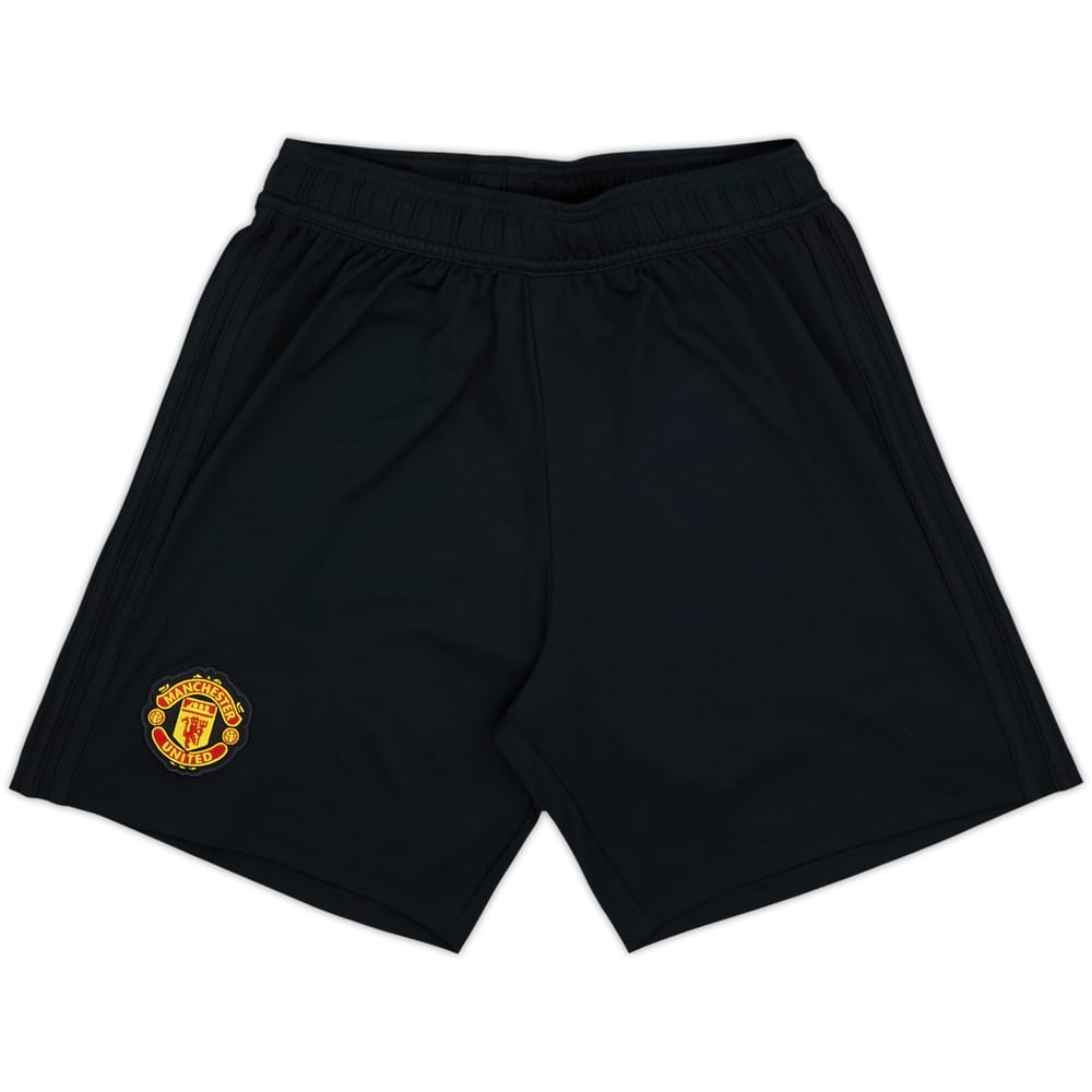 2018-19 Manchester United Home Shorts - 9/10 - (S)