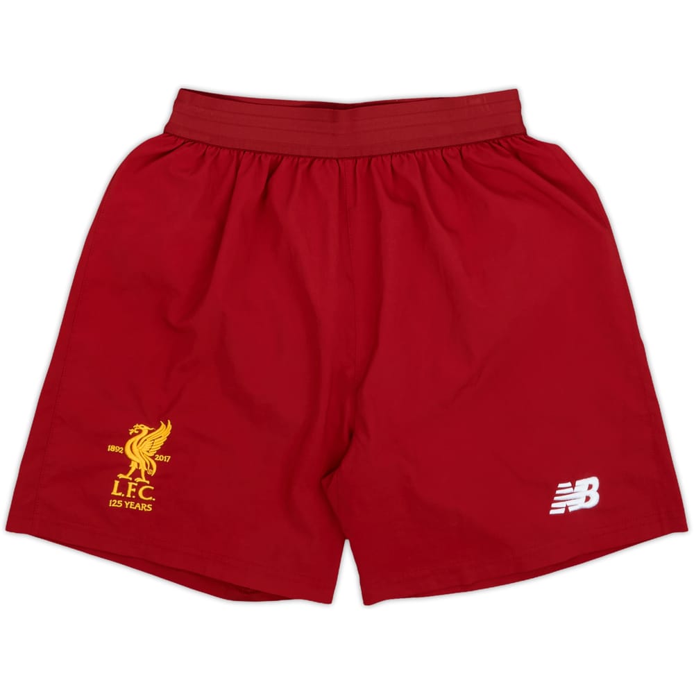 2017-18 Liverpool Home Shorts - 9/10 - (S)