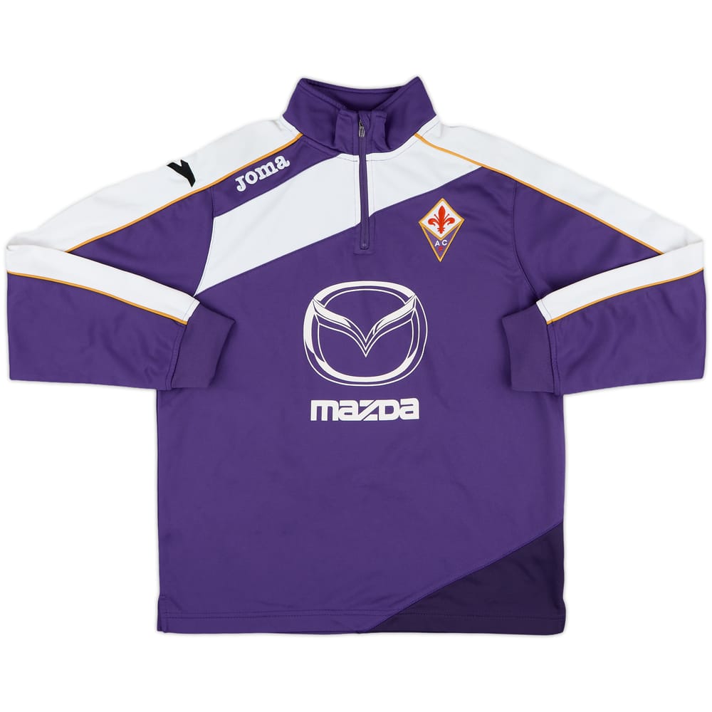 2012-13 Fiorentina Joma 1/4 Zip Drill Top - 8/10 - (L.Boys)