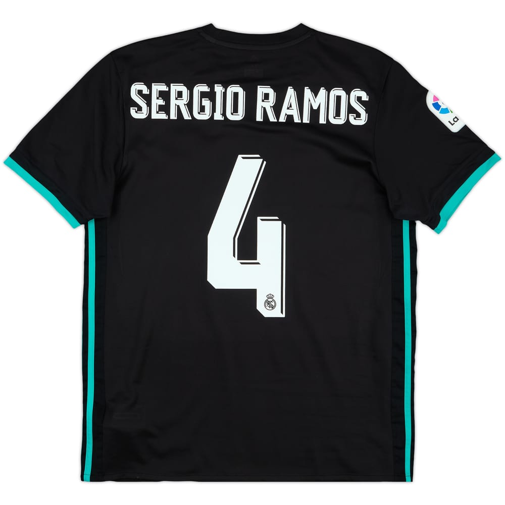 2017-18 Real Madrid Away Shirt Sergio Ramos #4 - 6/10 - (M)