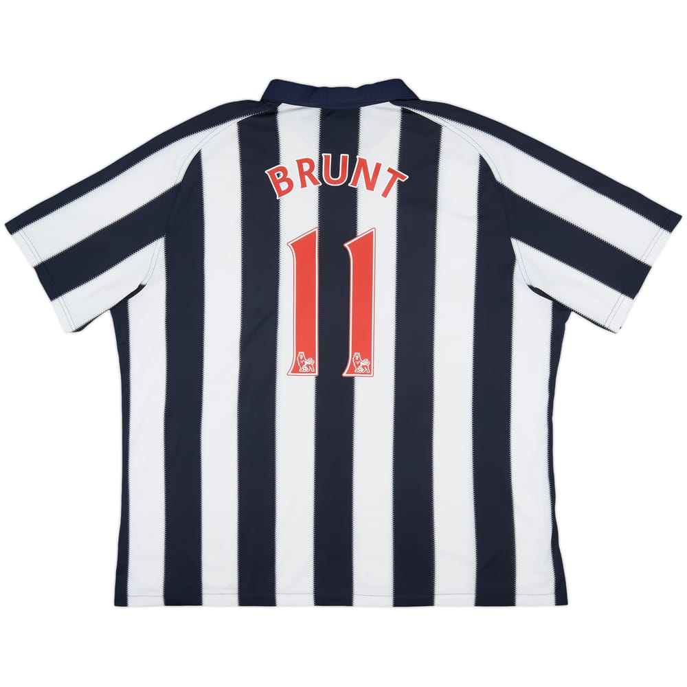2010-11 West Brom Home Shirt Brunt #11 - 6/10 - (3XL)