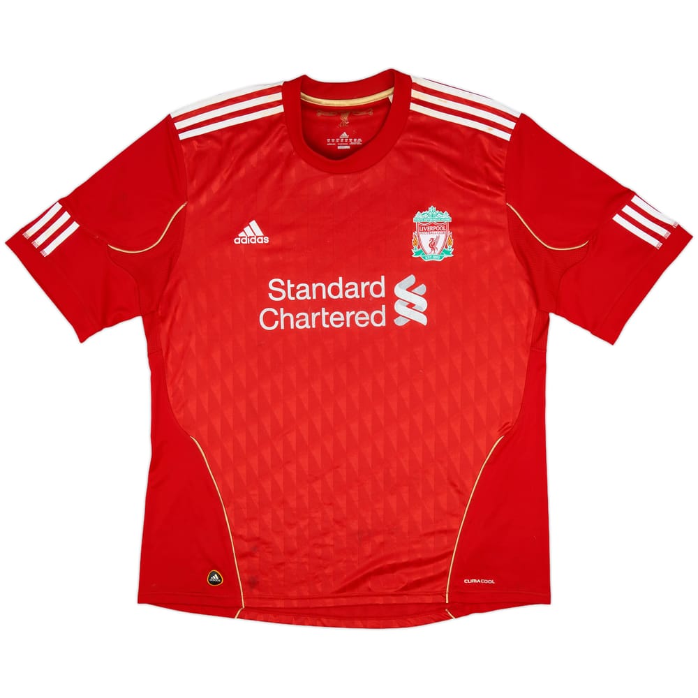 2010-12 Liverpool Home Shirt - 4/10 - (XXL)