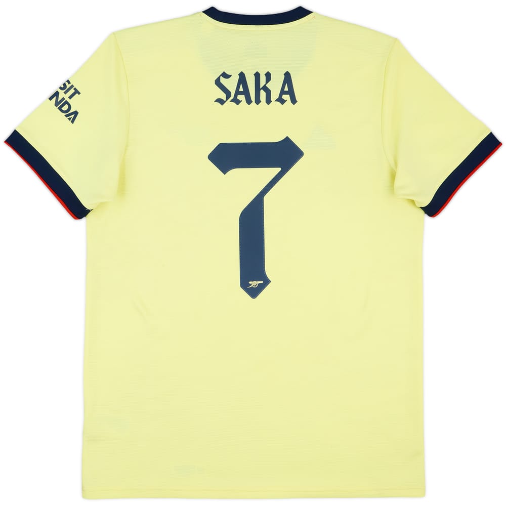 2021-22 Arsenal Away Shirt Saka #7 - 7/10 - (L)