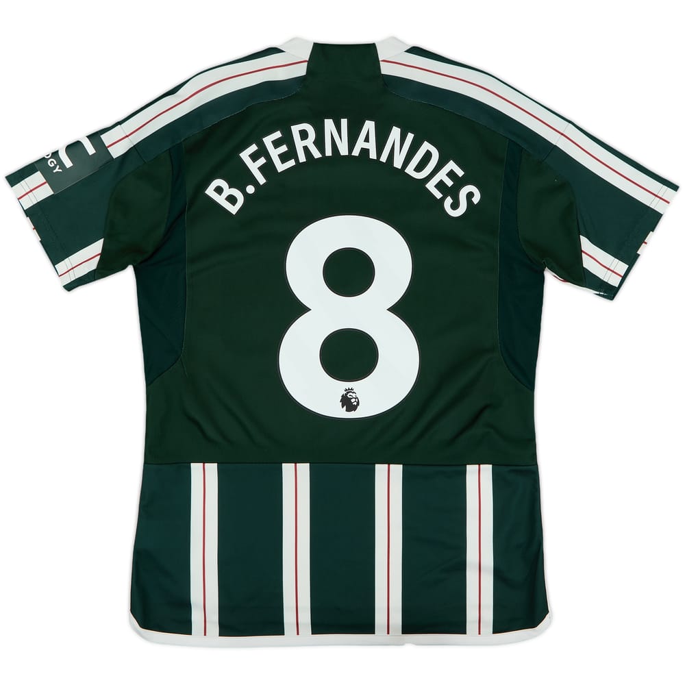 2023-24 Manchester United Away Shirt B. Fernandes #8 - 8/10 - (M)
